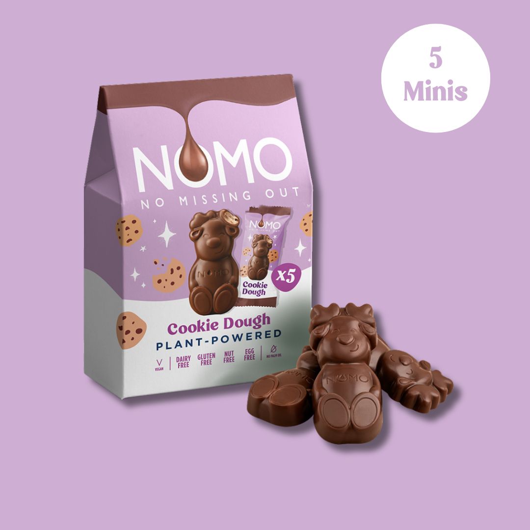 Mini Rentier Cookie Dough 56g - 5er Box NOMO_ShopAsset_MiniReindeerCookieDough02-2