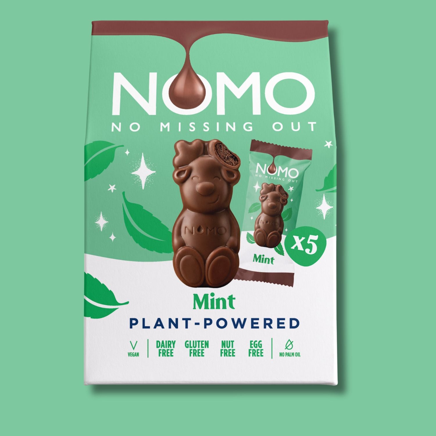 Mini-Rentiere Mint Choc 56g - 5er Box Mini-Rentier 5er Box - Mint Choc NOMO_ShopAssets_MiniRentierMint