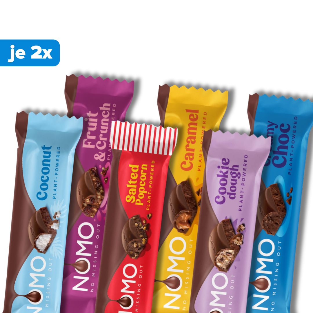 Riegel-Mixbox mit 6 Sorten - 12er Box NOMO_ShopAsset-MixboxRiegel-6x2CU-01
