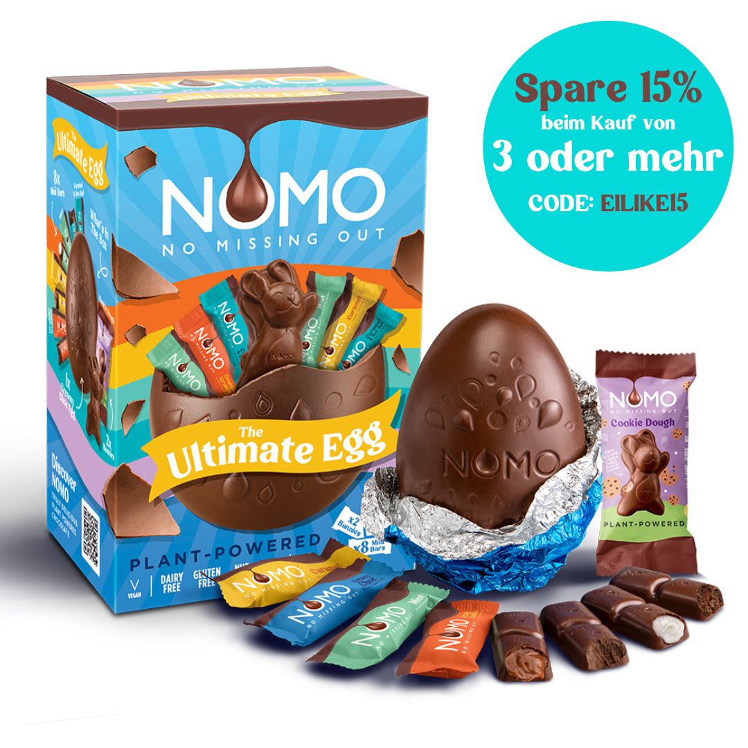 XL-Osterei "Ultimate" mit Mini-Riegeln & Cookie Dough Osterhase